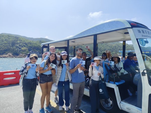 同花配资 12名留学生“把脉”东澳岛，中山大学助力珠海海岛国际化传播